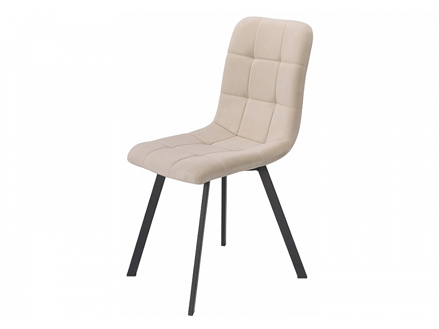 Стул на металлокаркасе Bruk beige / black