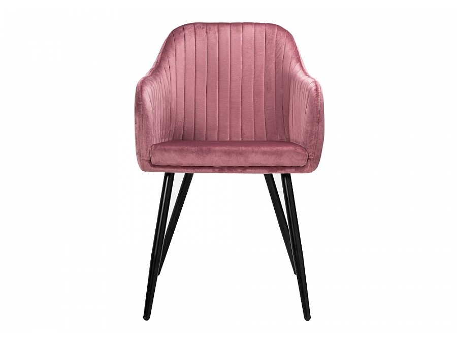 Стул на металлокаркасе Slam dark pink