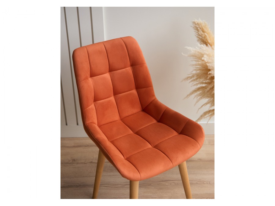 Челси 360 терракотовый (zd 432) / светлое дерево np