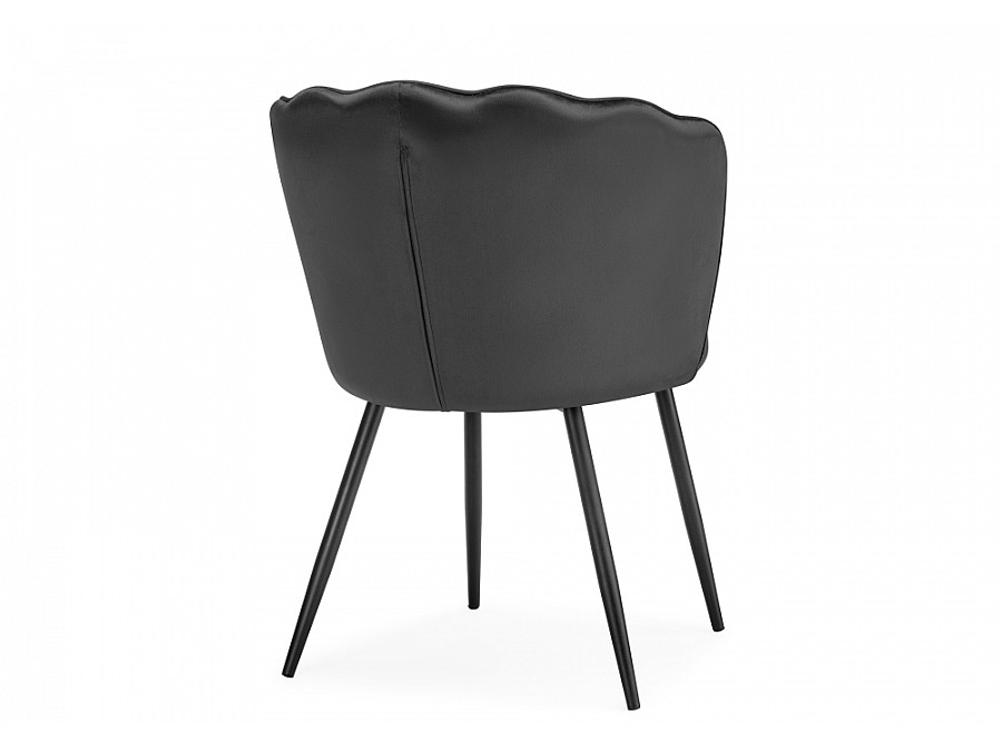 Стул на металлокаркасе Coral grey / black
