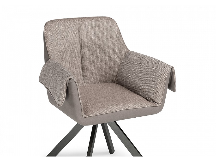 Стул на металлокаркасе Каита neptun 14 / flex 290 / черный