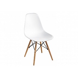 Стул деревянный Eames PC-015 белый