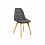 Стул деревянный Filip dark gray / wood
