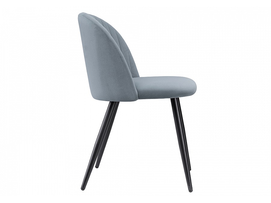 Стул на металлокаркасе Gabi 1 gray / black