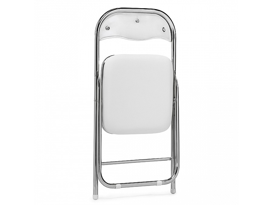 Стул на металлокаркасе Fold 1 складной white / chrome