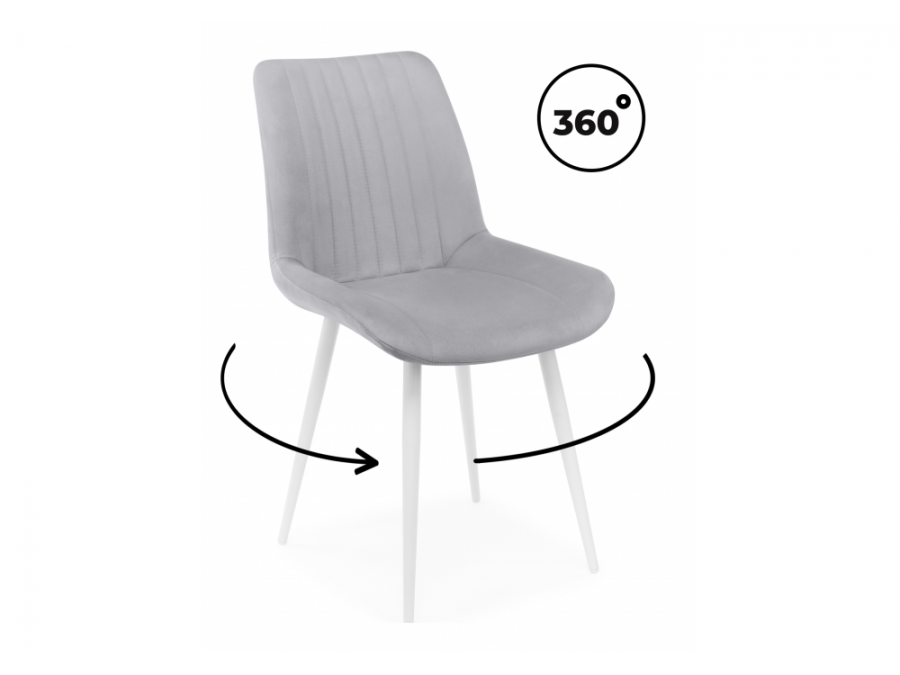 Седа 360 светло-серый (zd 960) / белый np