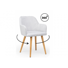 Инфини 360 светло-серый (ocean 021) / светлое дерево