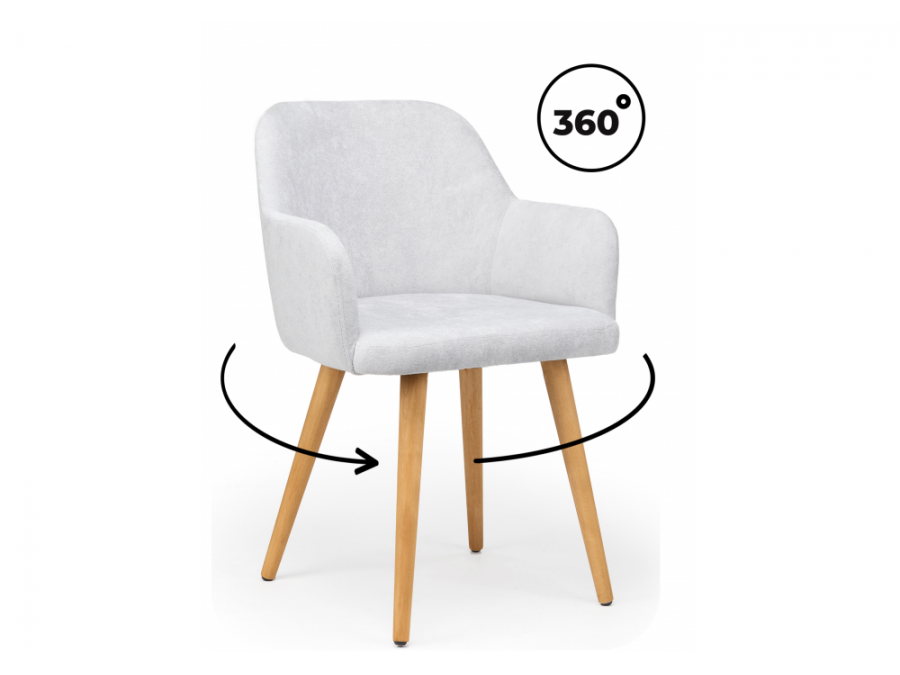 Инфини 360 светло-серый (ocean 021) / светлое дерево