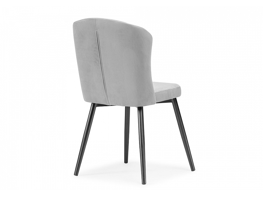 Стул на металлокаркасе Алиссум velutto 52 / черный