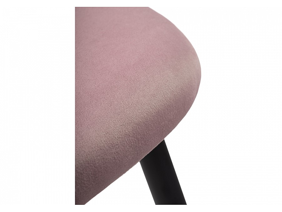 Стул на металлокаркасе Gabi light purple / black