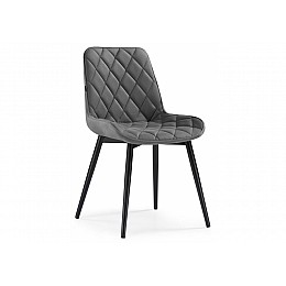 Стул на металлокаркасе Баодин velutto 32 / черный