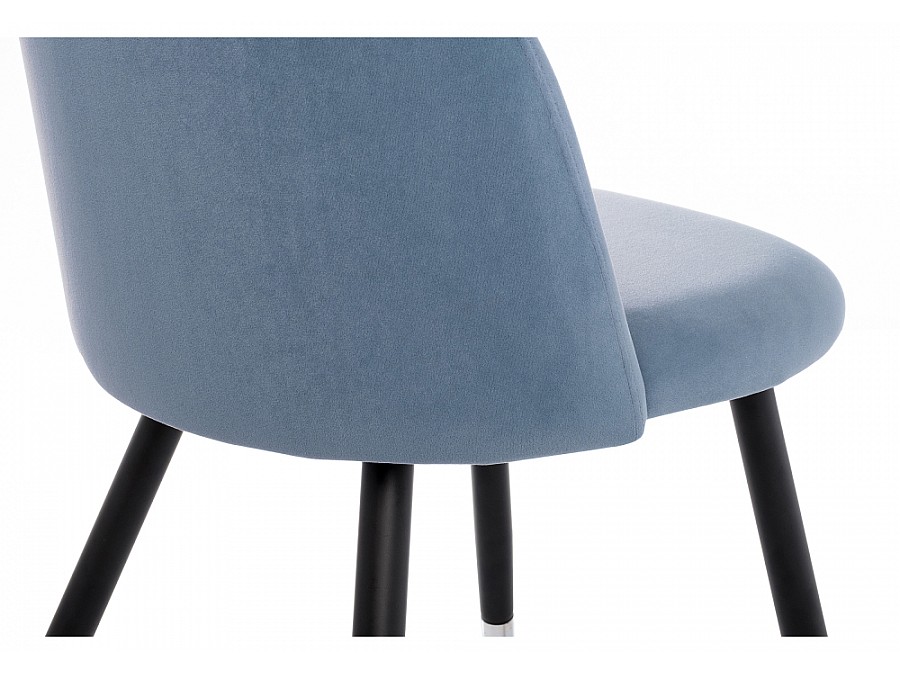 Стул на металлокаркасе Gabi blue / black