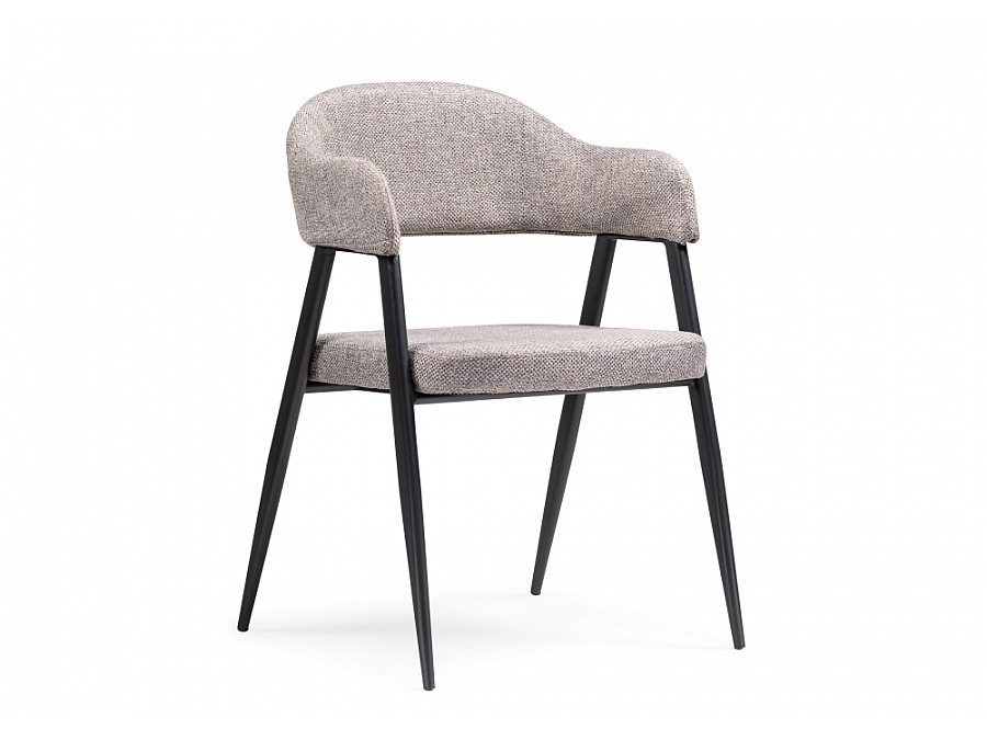 Стул на металлокаркасе Twin gray / black