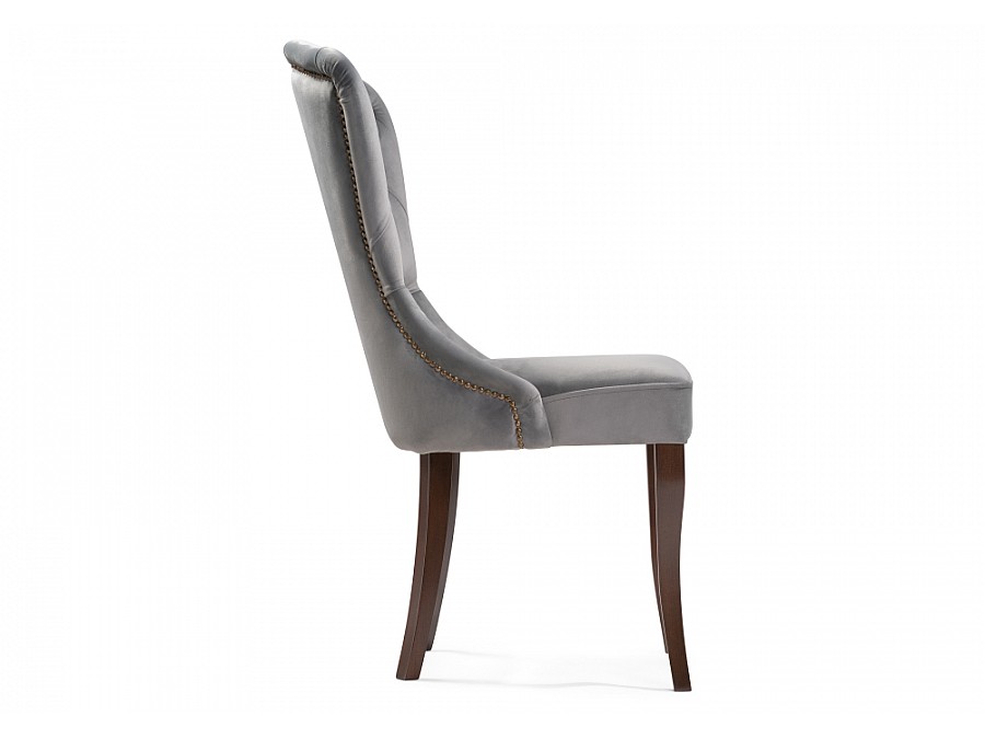 Стул деревянный Милано 1 серый / орех