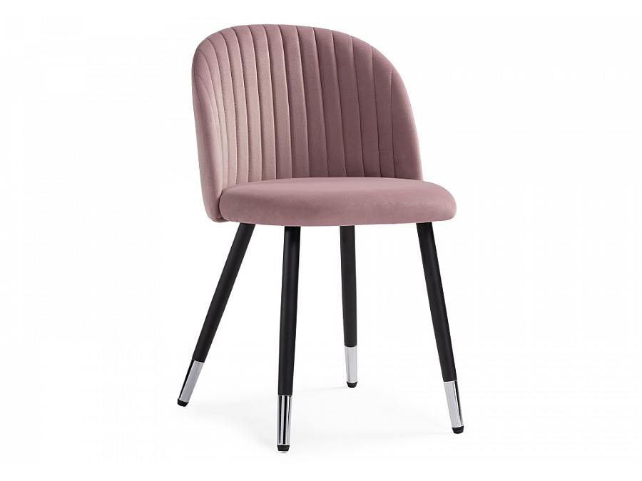 Стул на металлокаркасе Gabi light purple / black