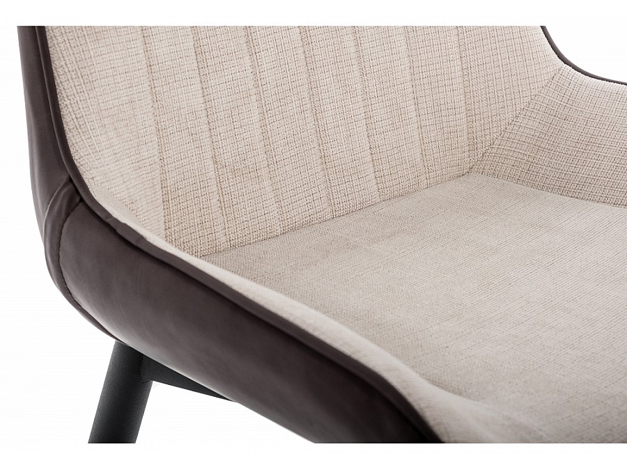 Seda light beige / dark brown