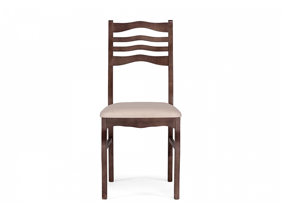 Стул деревянный Амадиу бежевый / орех