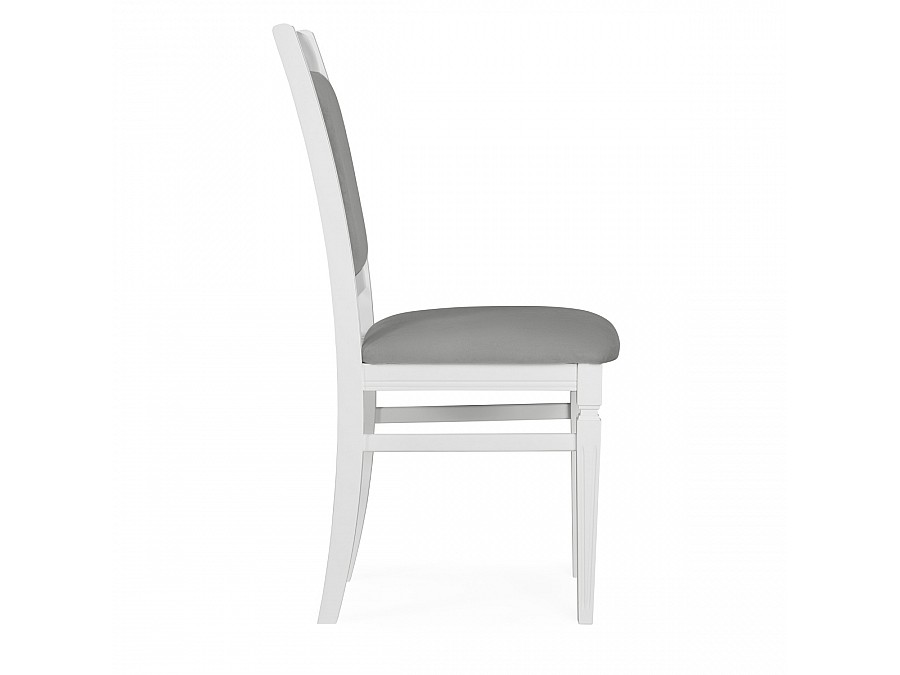 Стул деревянный Арнол серый / белый