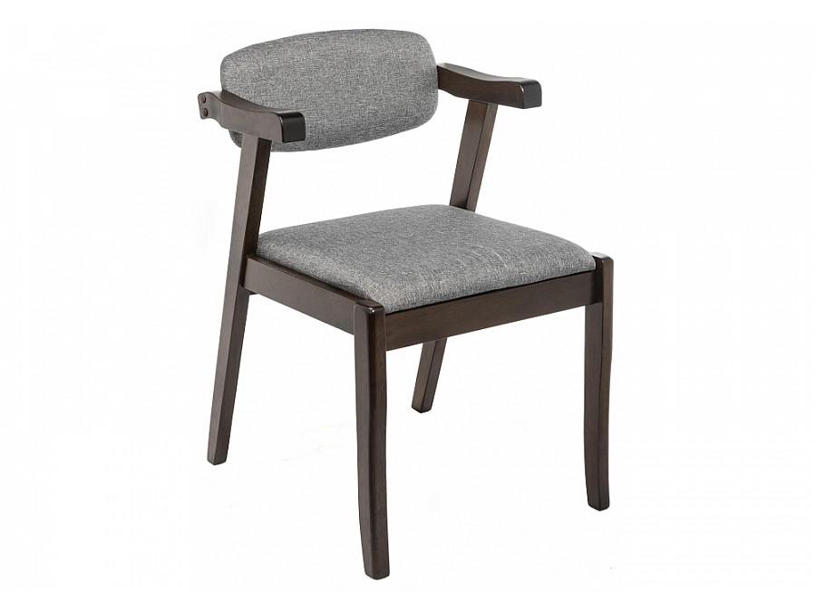 Стул деревянный Fit cappuccino / grey