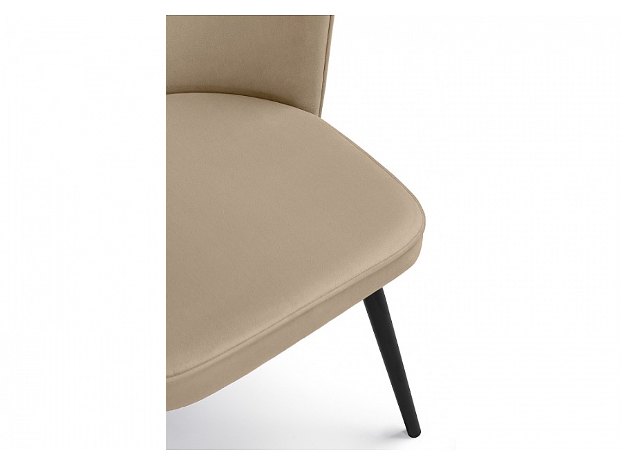 Стул на металлокаркасе Фрибур velutto 05 / черный