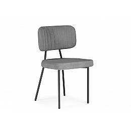 Стул на металлокаркасе Вакао антрацитовый brendy stone 28 / черный