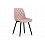 Стул на металлокаркасе Баодин Б/К розовый / черный