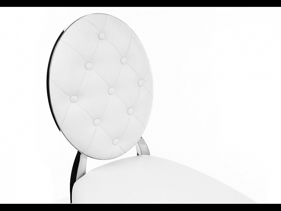 Стул на металлокаркасе Odda белый