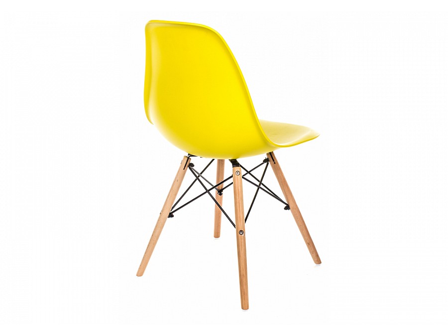 Eames PC-015 желтый ножки дерево