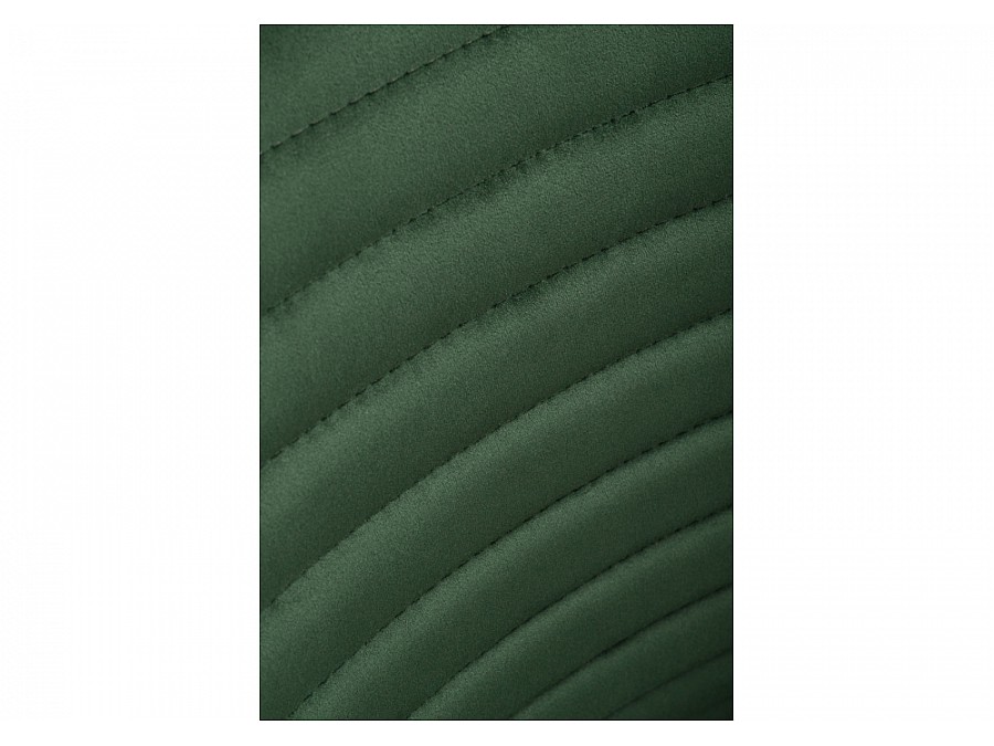 Стул на металлокаркасе Рансол темно-зеленый / черный глянец