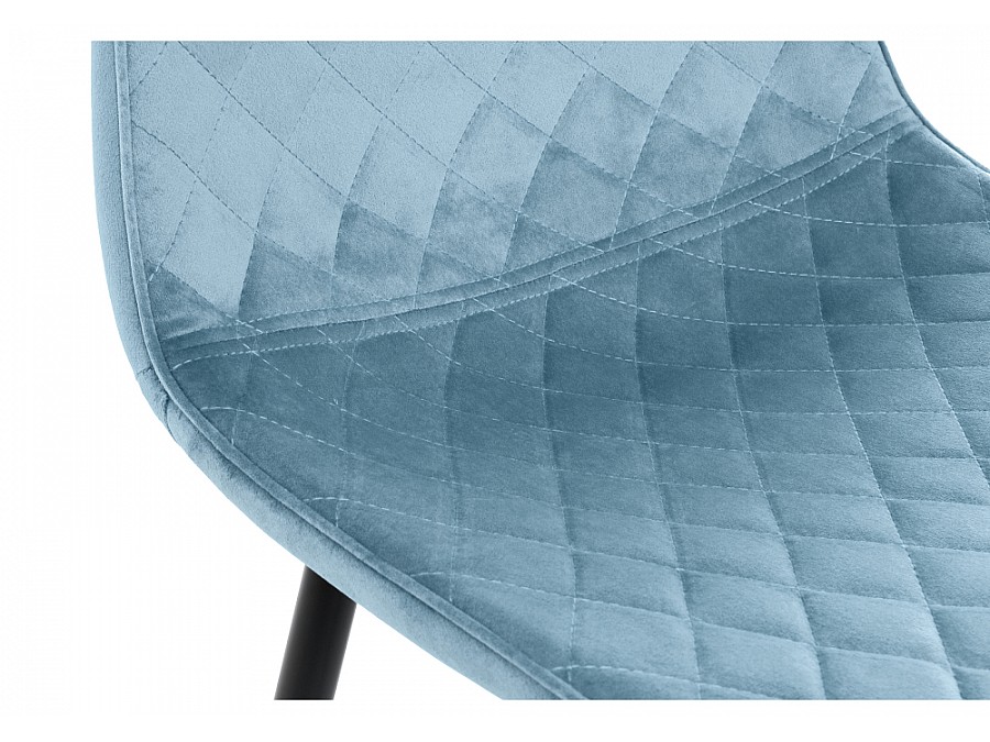 Стул на металлокаркасе Capri голубой