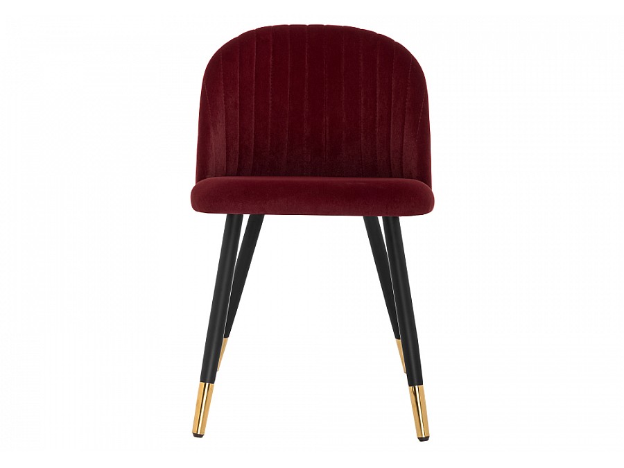 Стул на металлокаркасе Gabi бордовый