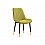 Стул на металлокаркасе Seda 1 khaki / gold / black