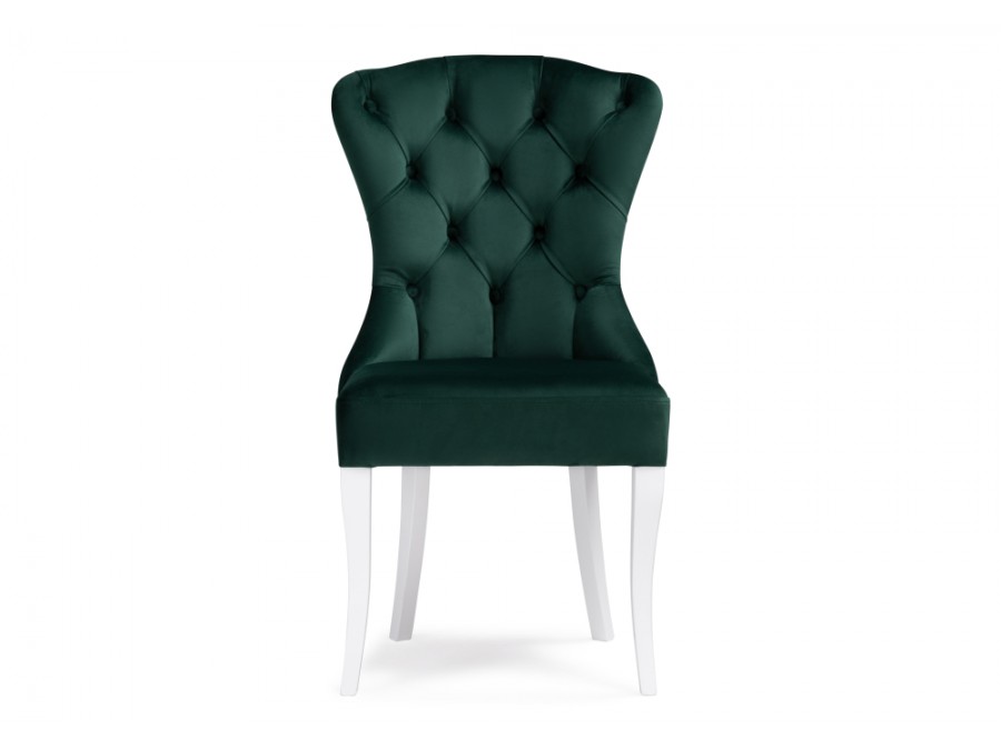 Стул деревянный Милано 1 зеленый / белый