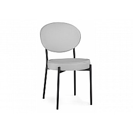 Стул на металлокаркасе Ройс серый / черный