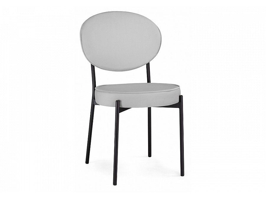 Стул на металлокаркасе Ройс серый / черный