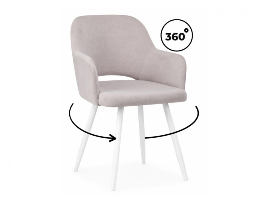 Эолин 360 светло-серый (glory 36) / белый