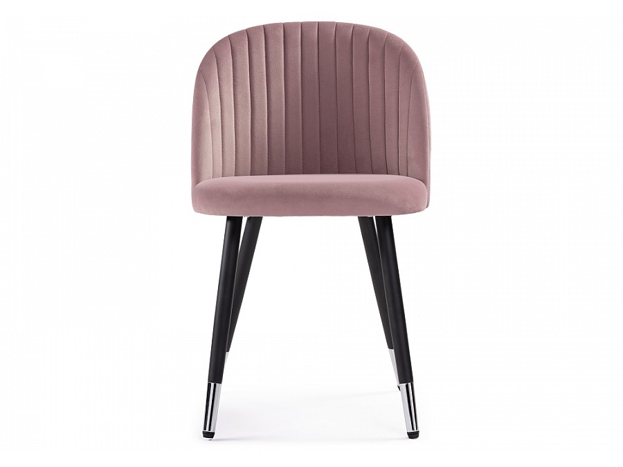 Стул на металлокаркасе Gabi light purple / black