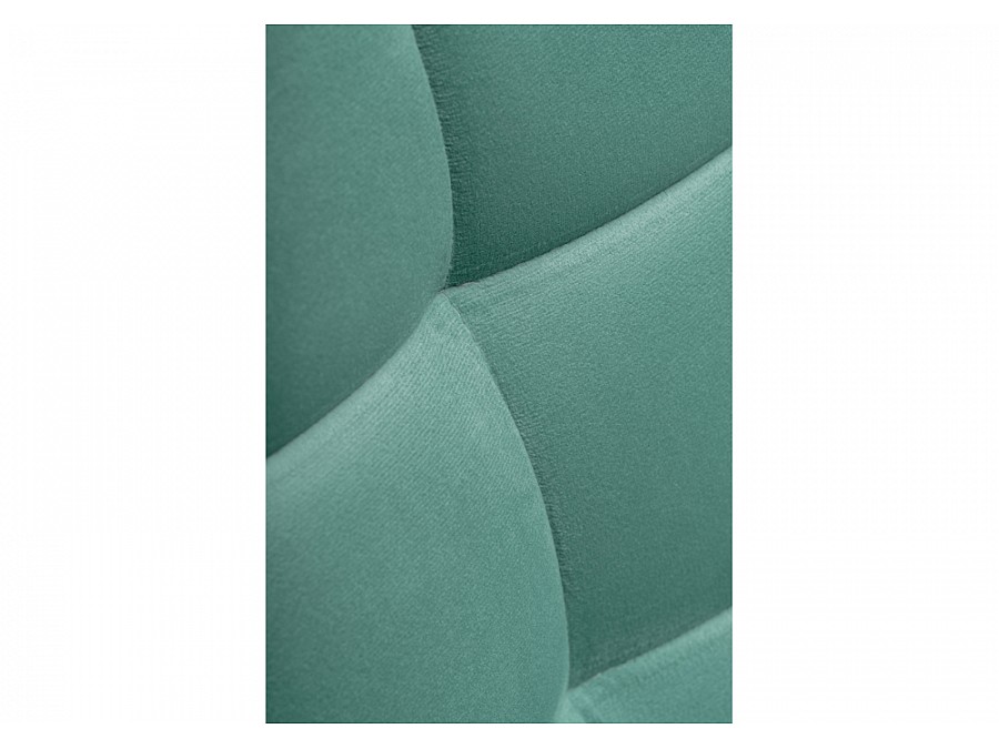 Стул на металлокаркасе Челси бирюзовый / черный