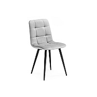 Стул на металлокаркасе Чилли К светло-серый / черный