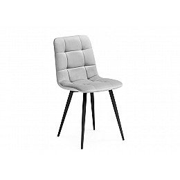 Стул на металлокаркасе Чилли К светло-серый / черный