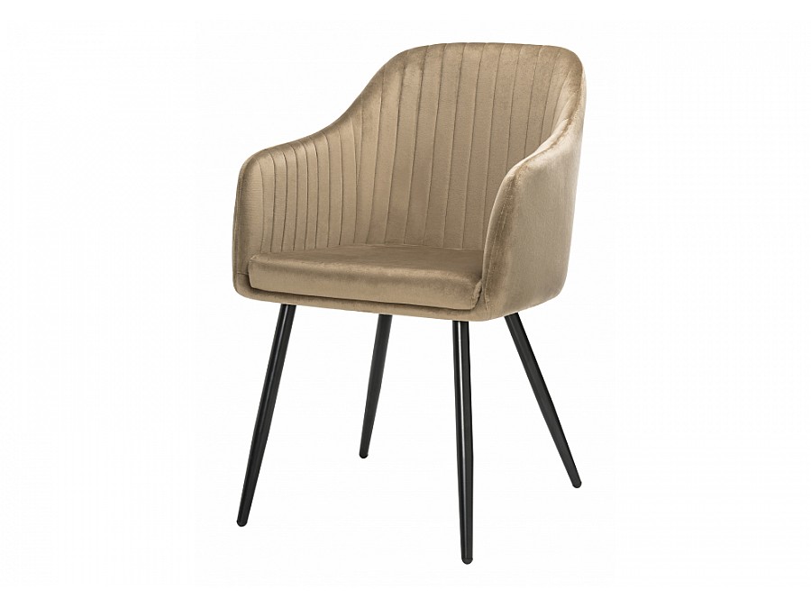 Стул на металлокаркасе Slam dark beige