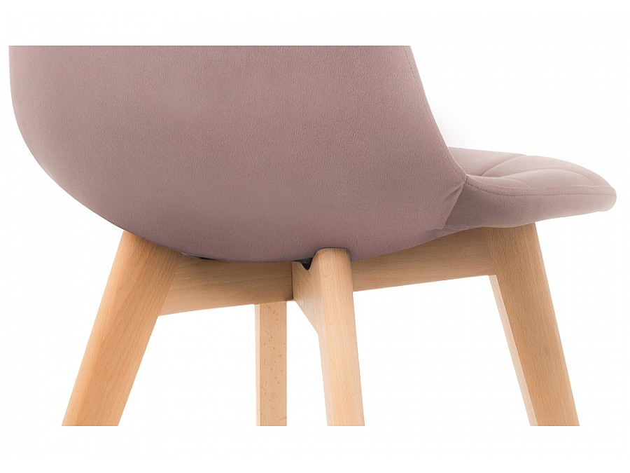 Стул деревянный Filip light purple / wood