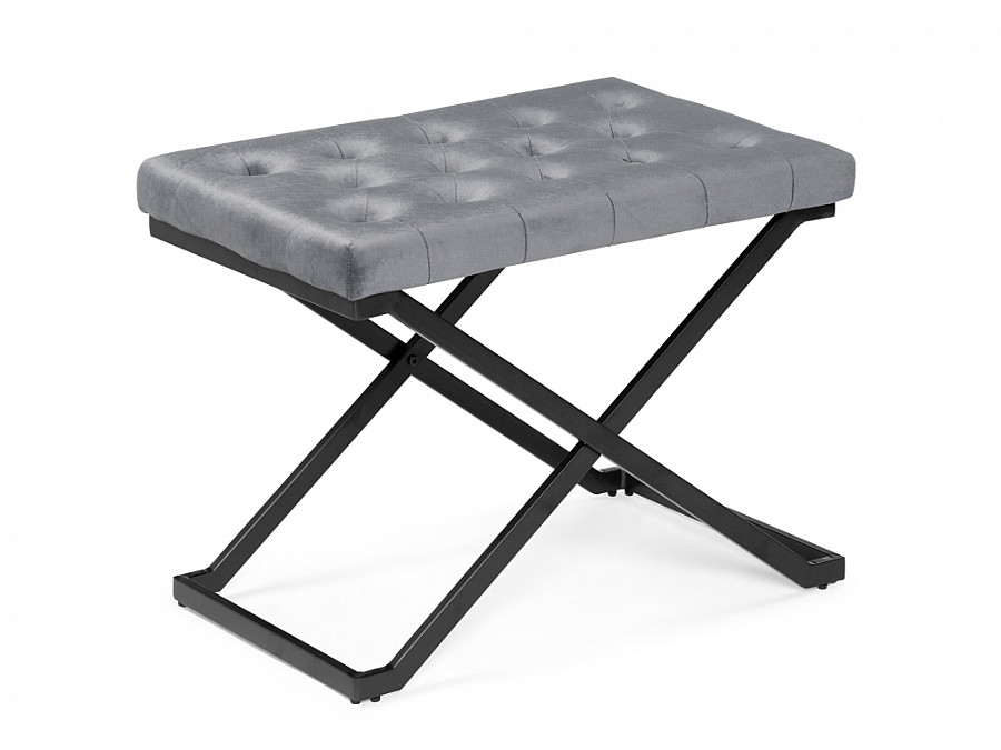 Табурет German dark grey / black