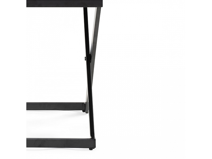 Табурет German dark grey / black