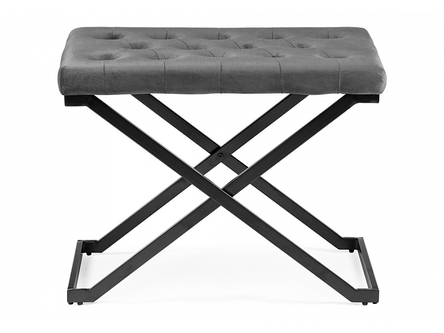 Табурет German dark grey / black