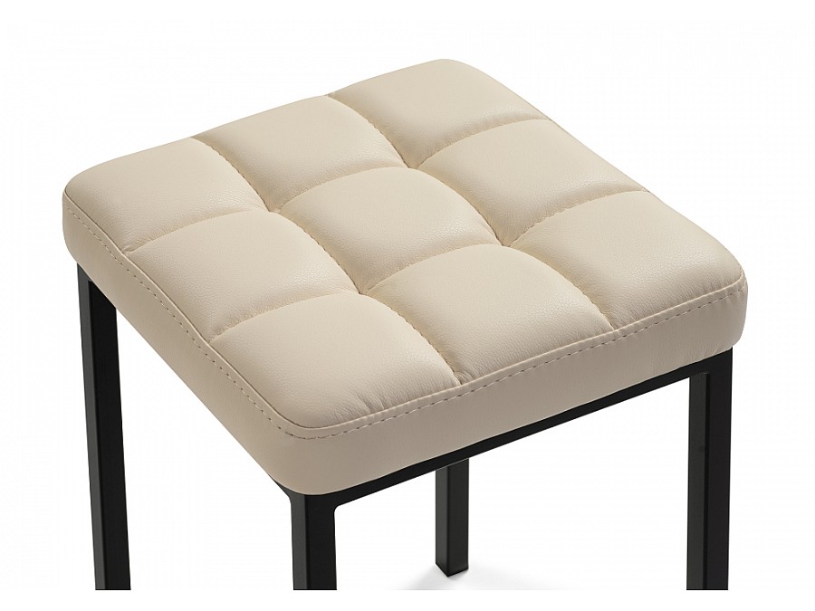 Табурет Байя кожзам d1 / черный матовый