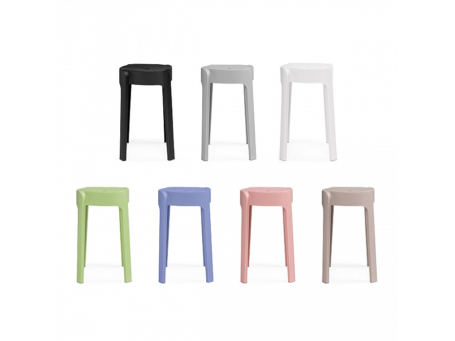 Табурет Bovel white