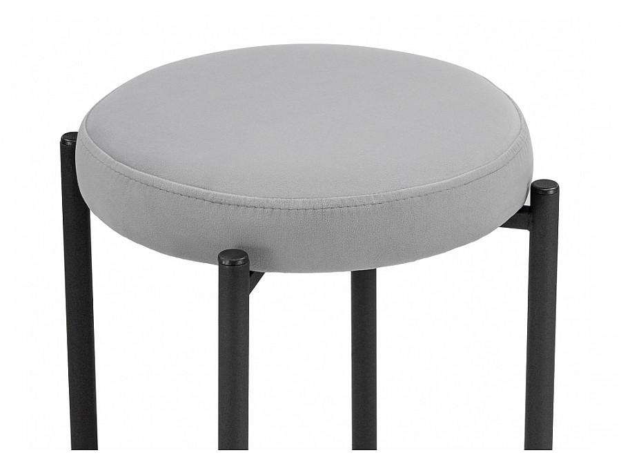 Табурет Кудо velutto 52 / черный