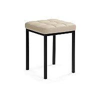 Табурет Байя кожзам d1 / черный матовый