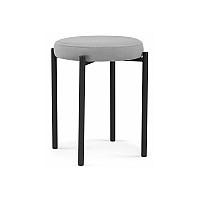 Табурет Кудо velutto 52 / черный